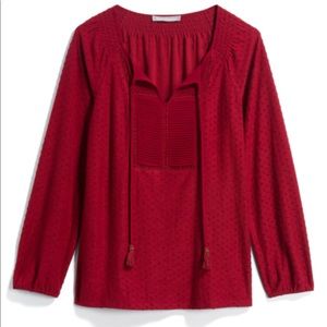 Jaymes Tassel Detail Knit Top